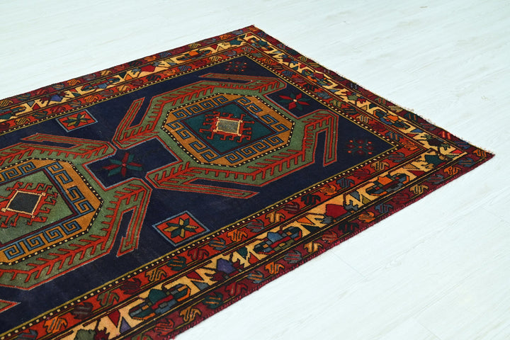 blue Runner rug 4' 4" x 10' 5"