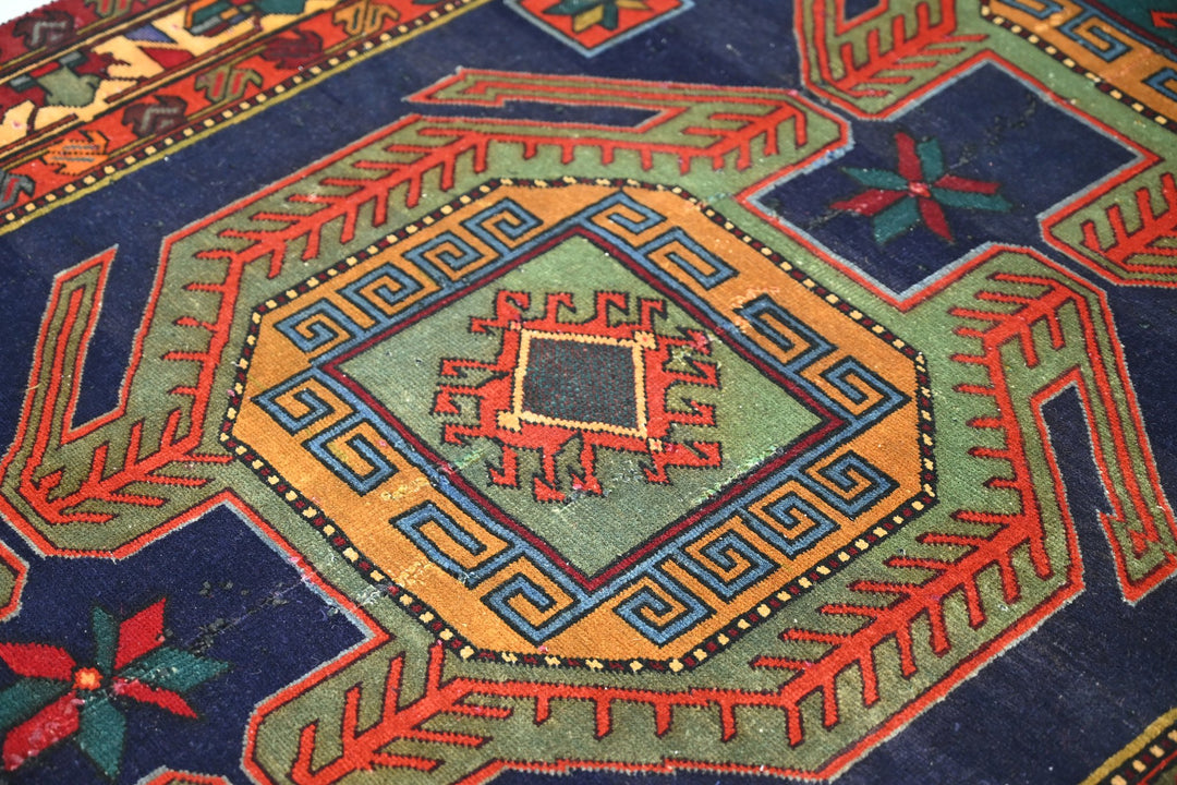 blue Runner rug 4' 4" x 10' 5"