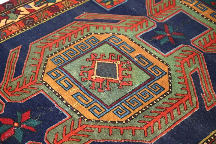 blue Runner rug 4' 4" x 10' 5"