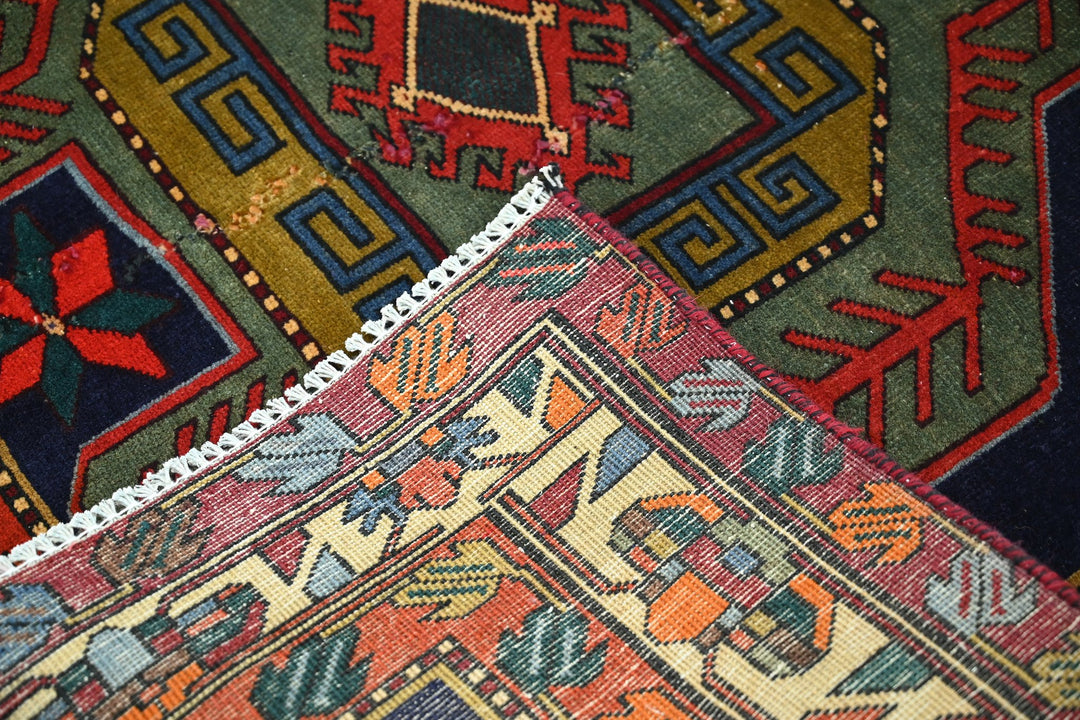 blue Runner rug 4' 4" x 10' 5"