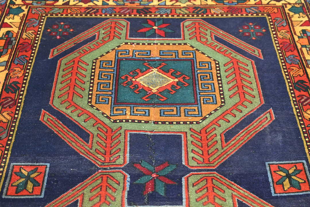 blue Runner rug 4' 4" x 10' 5"