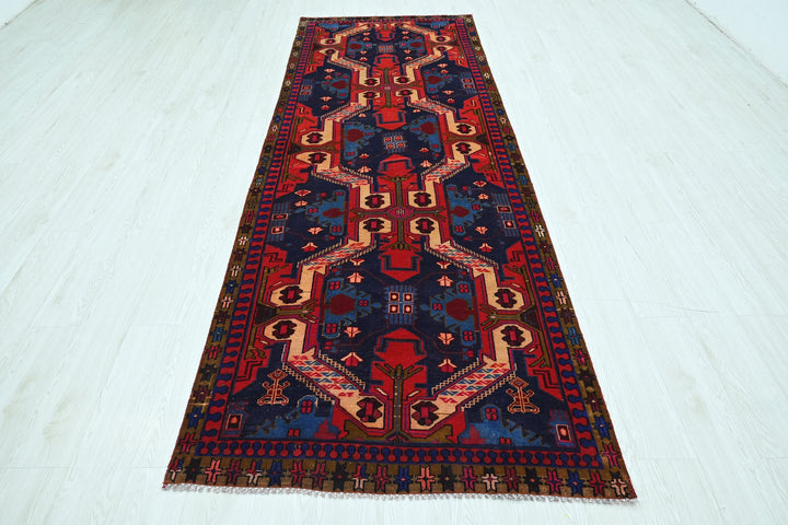 blue Runner rug 3' 7" x 10' 1"