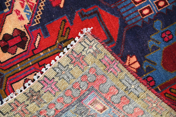 blue Runner rug 3' 7" x 10' 1"