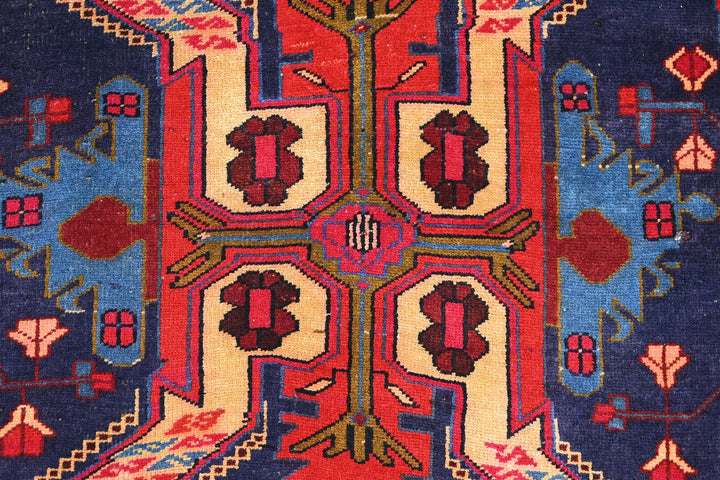 blue Runner rug 3' 7" x 10' 1"