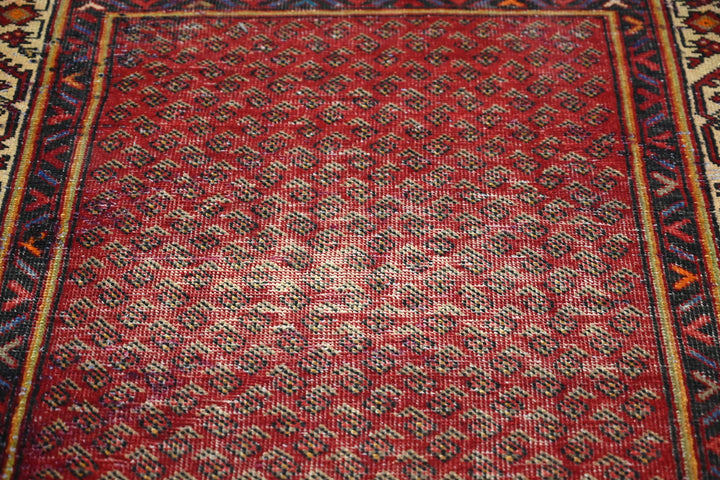red Runner rug 3' 6" x 8' 10"