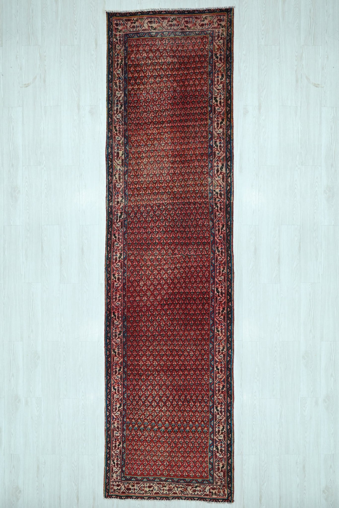 red Runner rug 3' 2" x 12' 5"