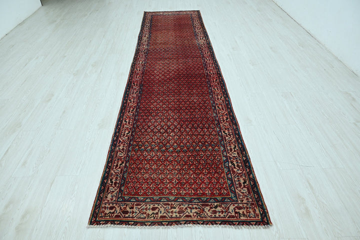 red Runner rug 3' 2" x 12' 5"