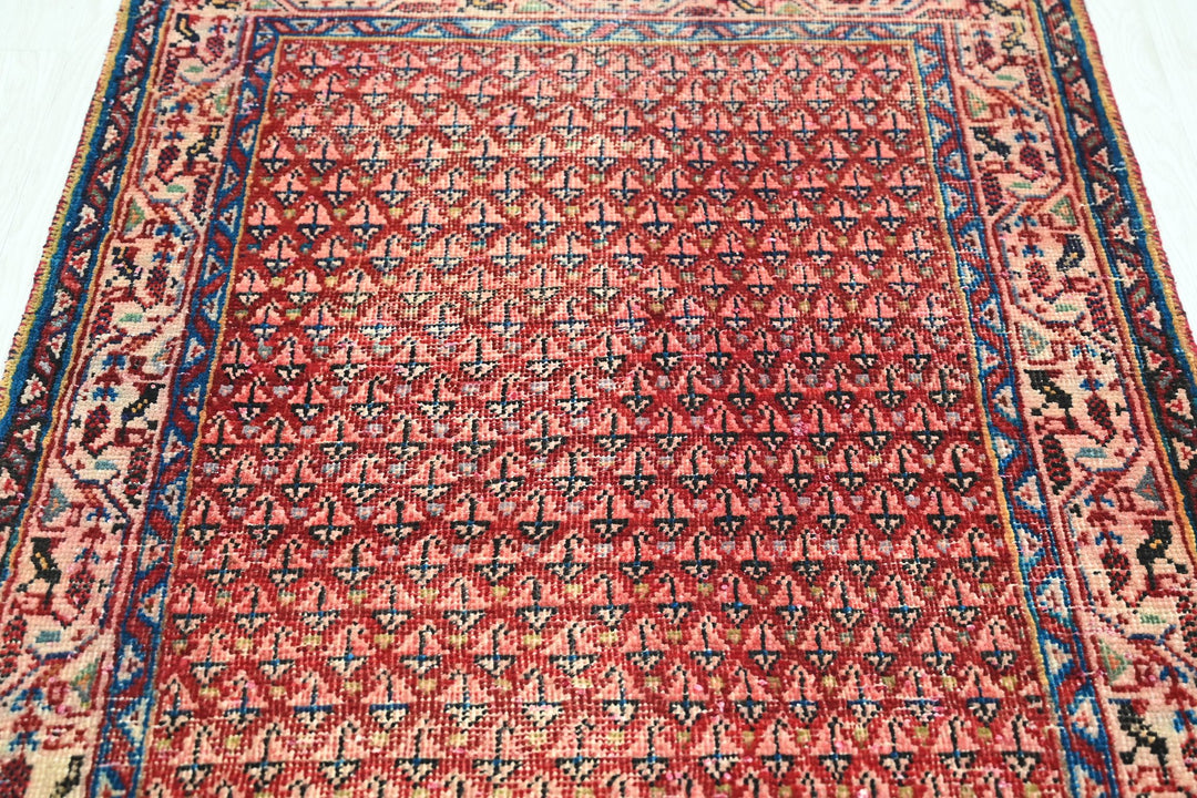 red Runner rug 3' 2" x 12' 5"