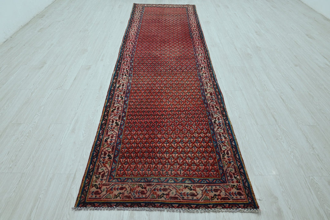red Runner rug 3' 2" x 12' 5"