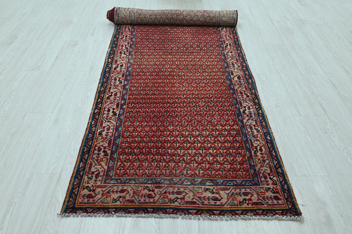 red Runner rug 3' 2" x 12' 5"