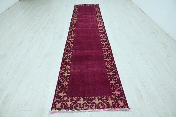 pink Runner rug 2' 10" x 12' 8"