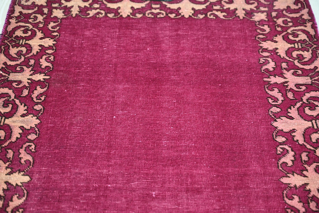 pink Runner rug 2' 10" x 12' 8"