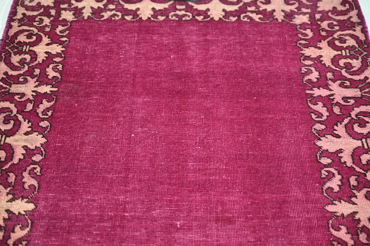 pink Runner rug 2' 10" x 12' 8"