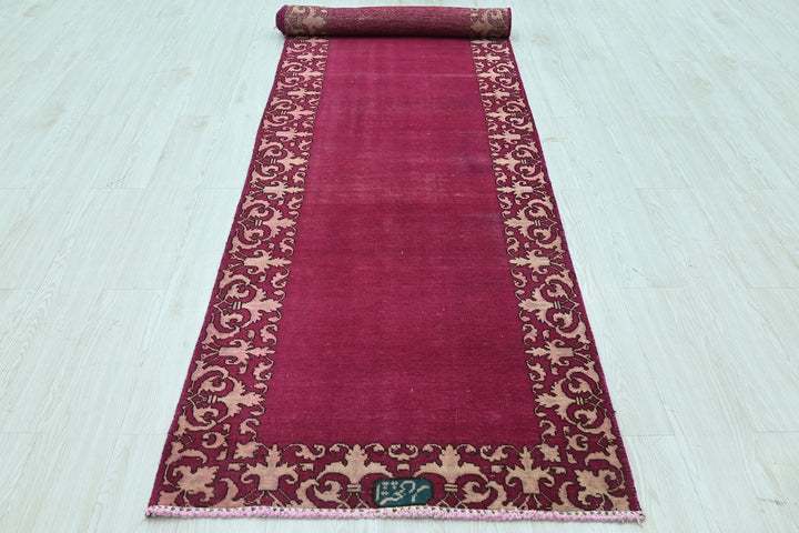 pink Runner rug 2' 10" x 12' 8"