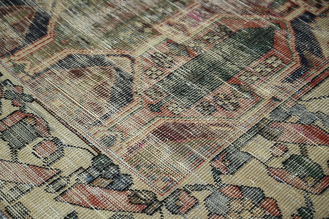 brown Runner rug 4' 4" x 9' 6"