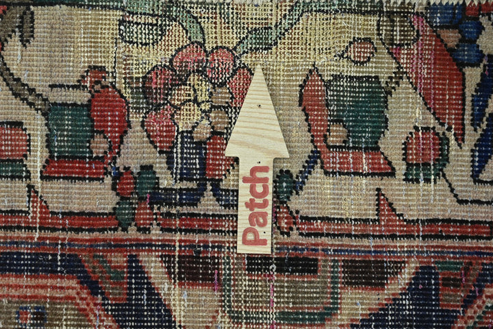 brown Runner rug 4' 4" x 9' 6"