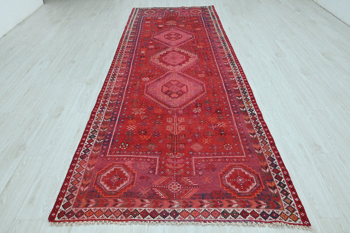 red Runner rug 4' 2" x 12' 0"