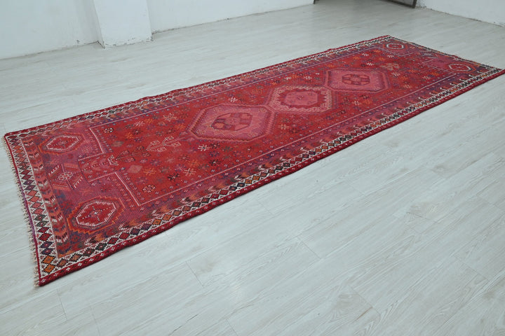 red Runner rug 4' 2" x 12' 0"