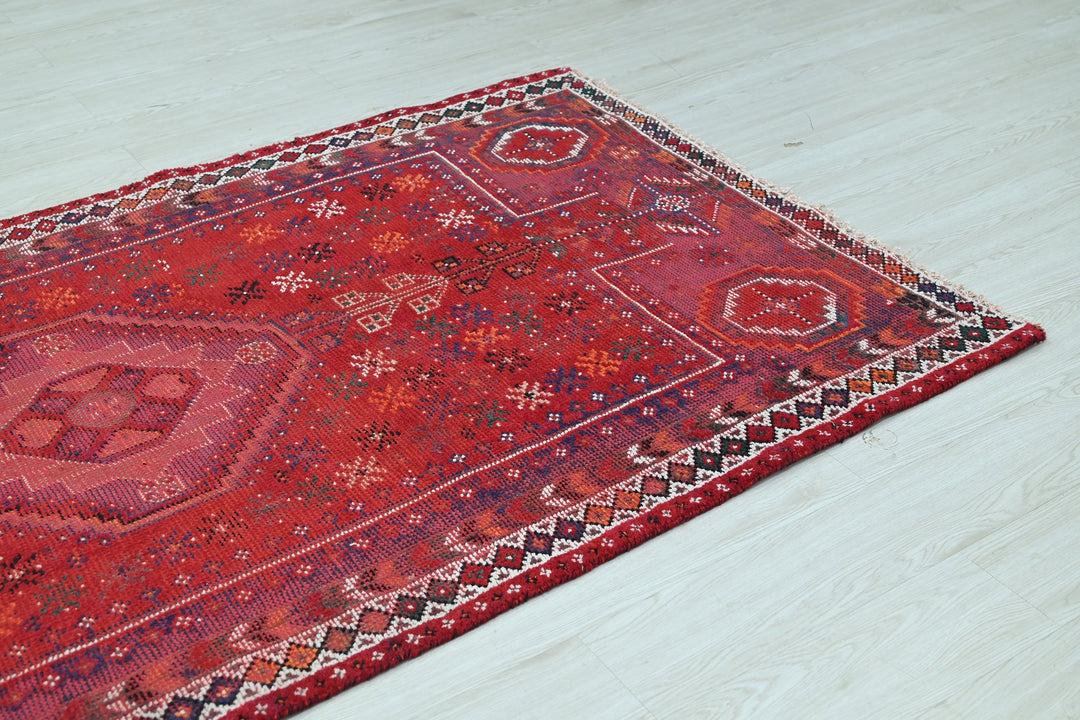 red Runner rug 4' 2" x 12' 0"