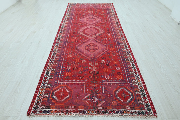 red Runner rug 4' 2" x 12' 0"