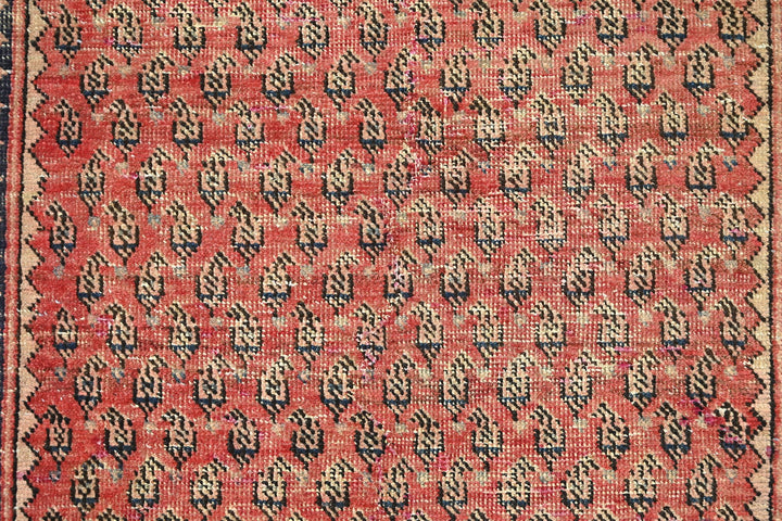 red Runner rug 3' 2" x 10' 1"