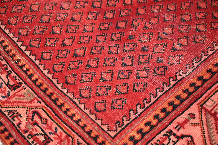 red Runner rug 3' 6" x 9' 9"