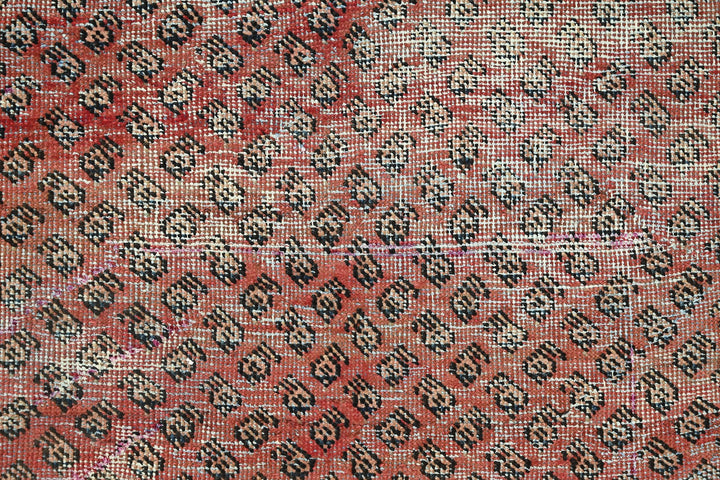 red Accent rug 3' 10" x 6' 5"