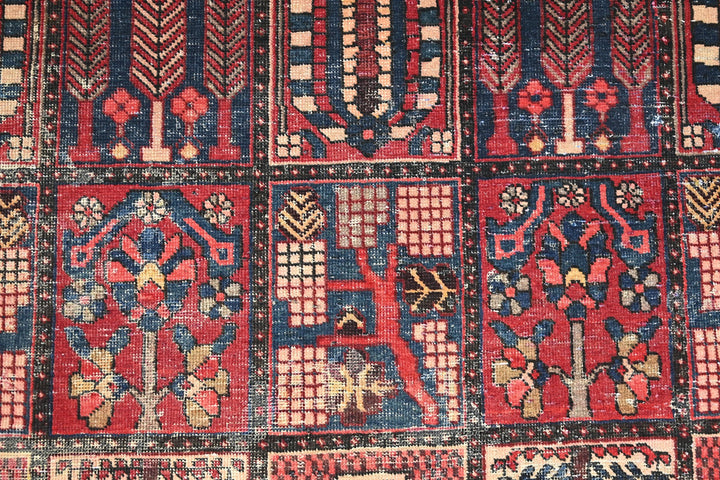 red Medium rug 5' 11" x 9' 5"