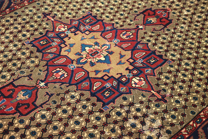 brown Medium rug 4' 7" x 8' 8"