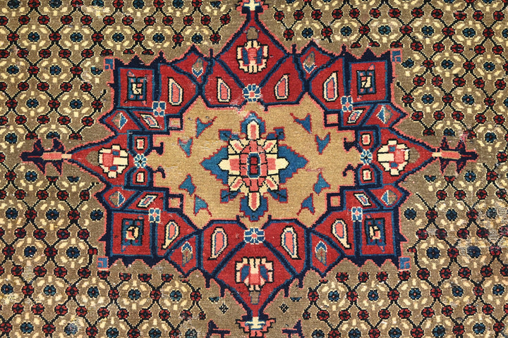 brown Medium rug 4' 7" x 8' 8"