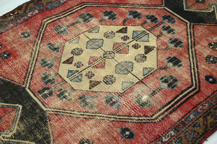 red Runner rug 3' 2" x 9' 8"