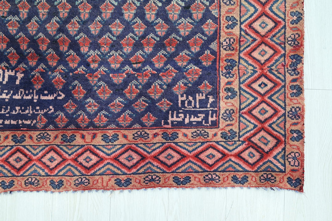 blue Runner rug 3' 6" x 9' 2"