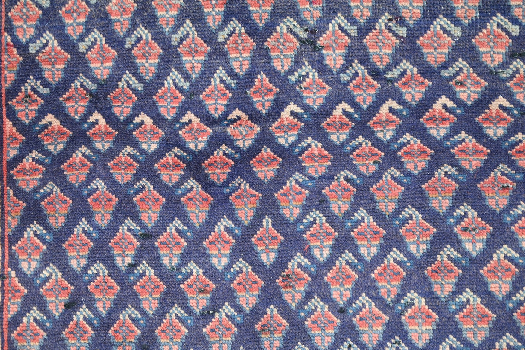 blue Runner rug 3' 6" x 9' 2"