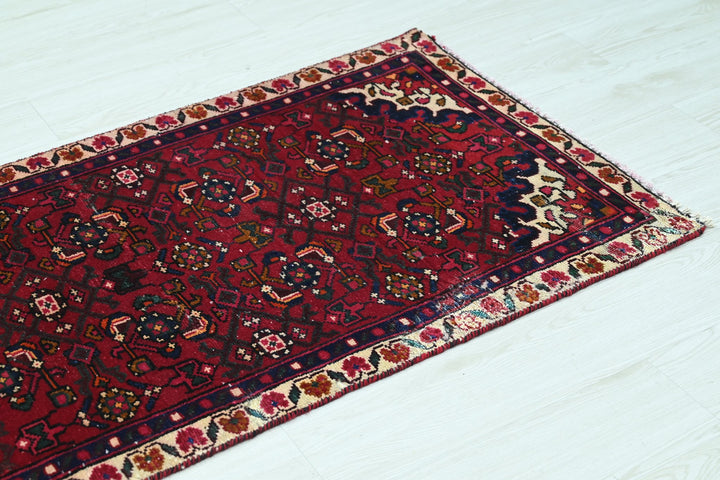 red Runner rug 2' 5" x 9' 6"