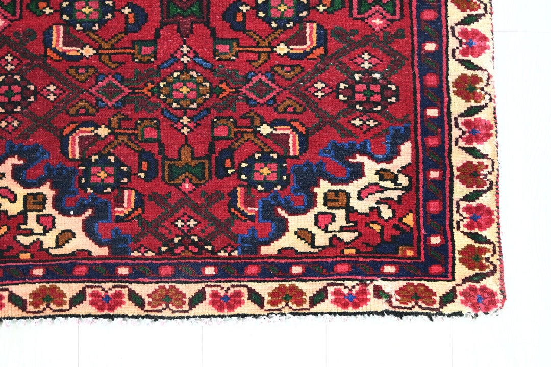 red Runner rug 2' 5" x 9' 6"