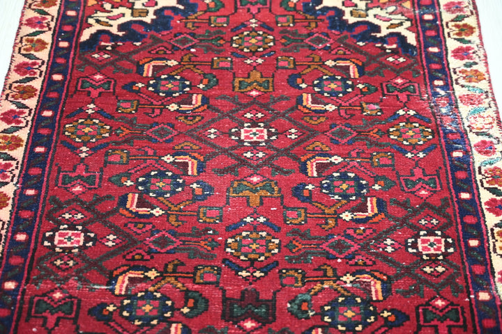 red Runner rug 2' 5" x 9' 6"