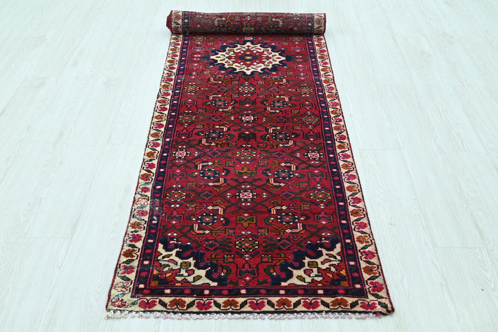 red Runner rug 2' 5" x 9' 6"