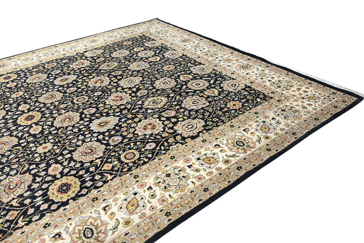 black Oversized rug 10' 0" x 14' 1"