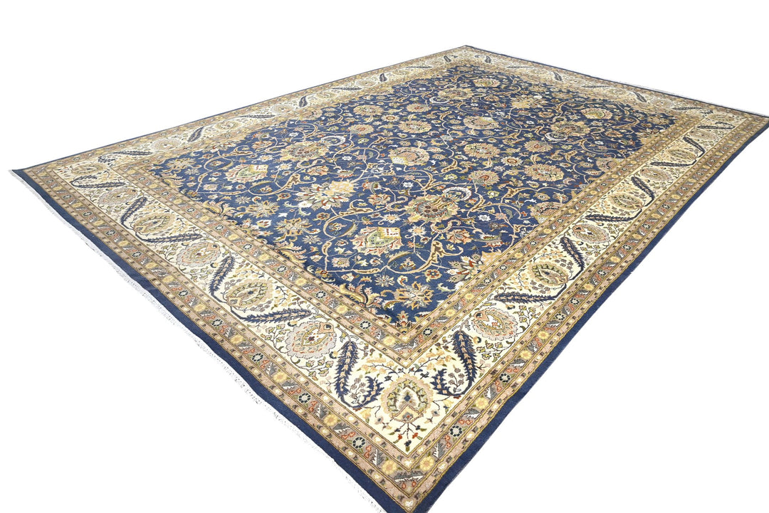 blue Oversized rug 9' 11" x 14' 6"