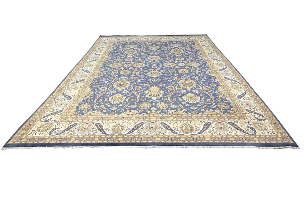blue Oversized rug 9' 11" x 14' 6"