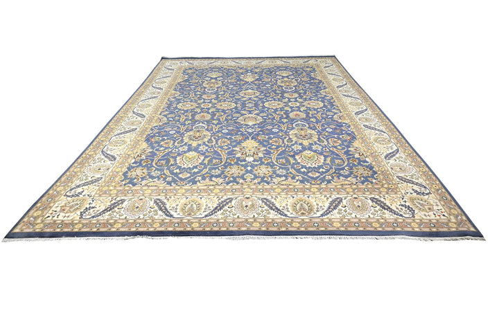 blue Oversized rug 9' 11" x 14' 6"