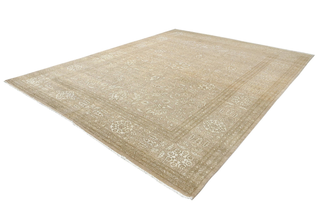 brown Oversized rug 9' 3" x 12' 0"
