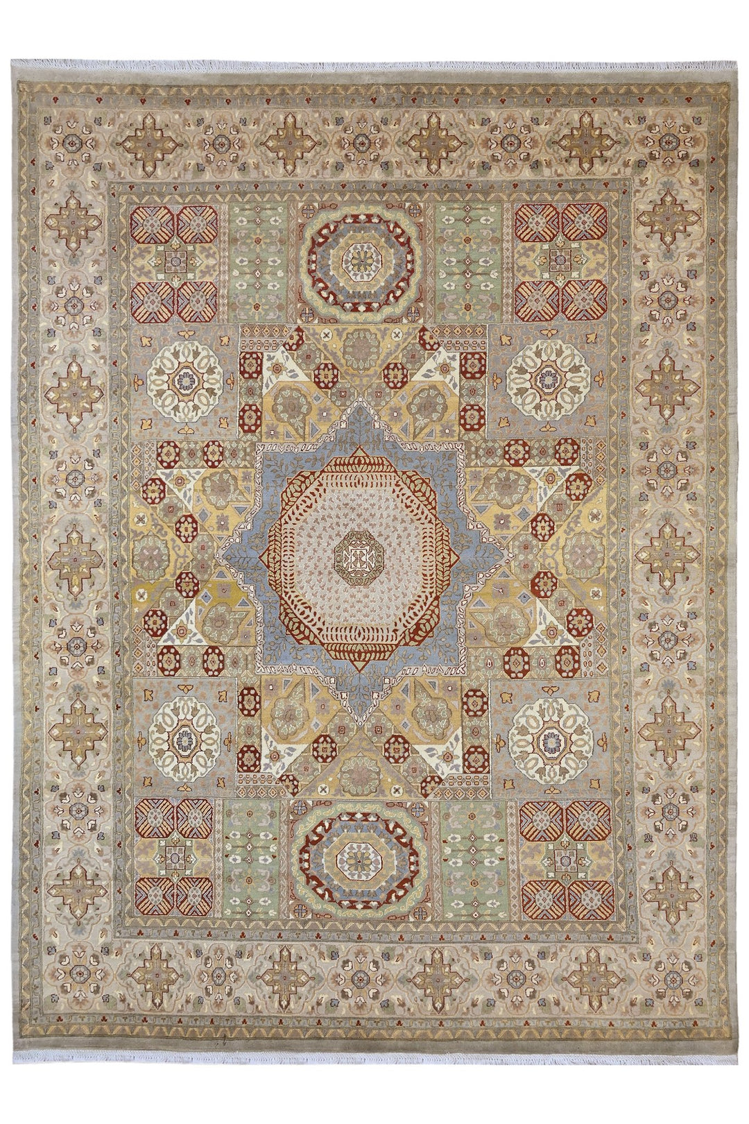 brown Oversized rug 9' 0" x 12' 4"