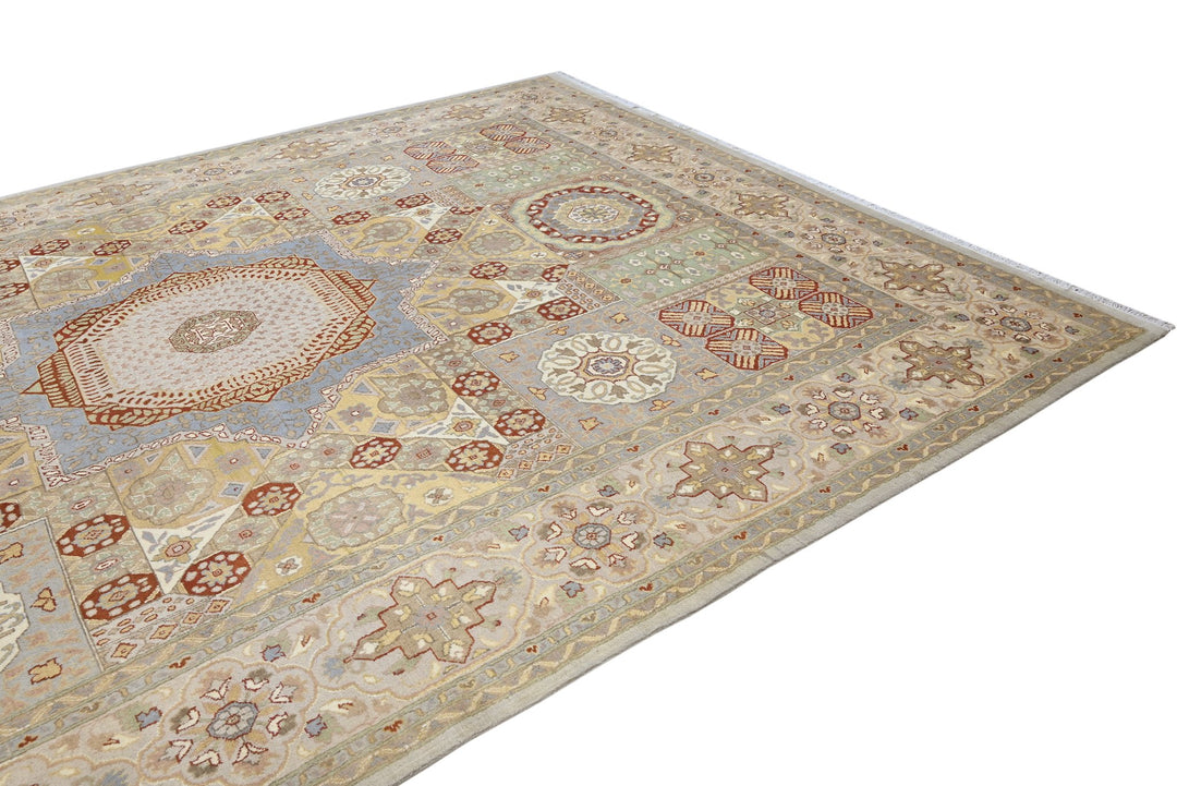 brown Oversized rug 9' 0" x 12' 4"