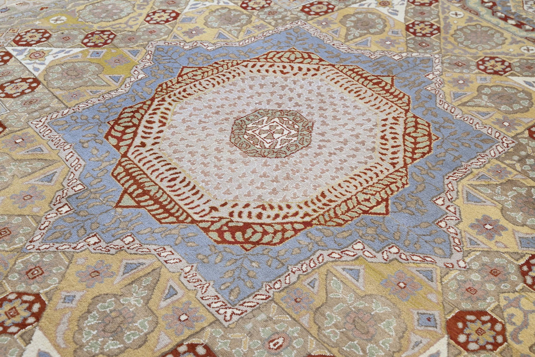 brown Oversized rug 9' 0" x 12' 4"
