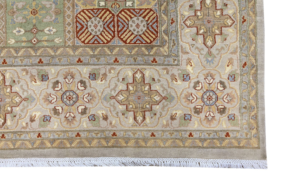 brown Oversized rug 9' 0" x 12' 4"