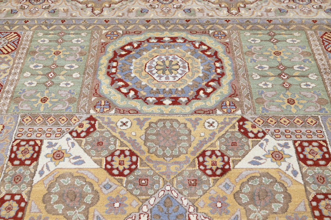 brown Oversized rug 9' 0" x 12' 4"