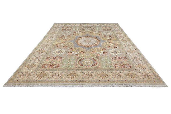 brown Oversized rug 9' 0" x 12' 4"