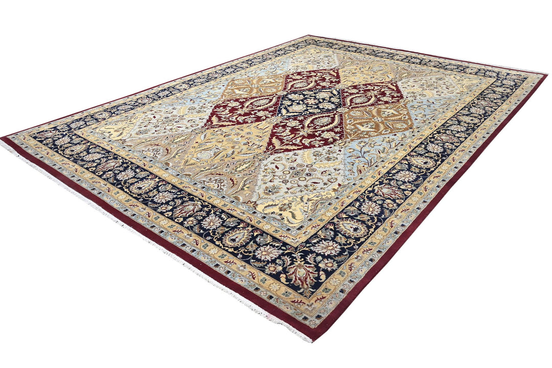 blue Oversized rug 9' 1" x 12' 0"