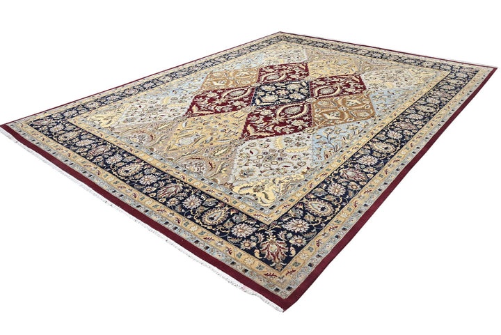 blue Oversized rug 9' 1" x 12' 0"